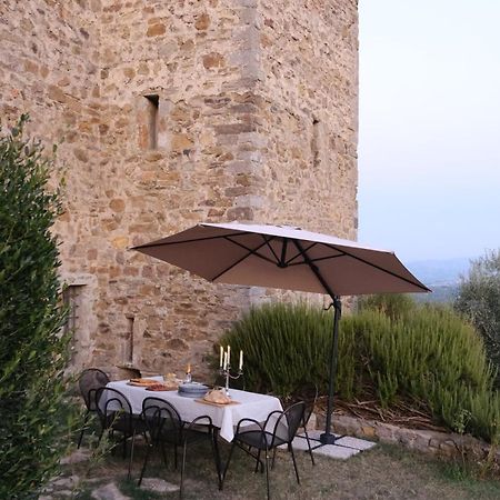 Medieval Tower In Umbria With Swimming Pool Montelagello Kültér fotó