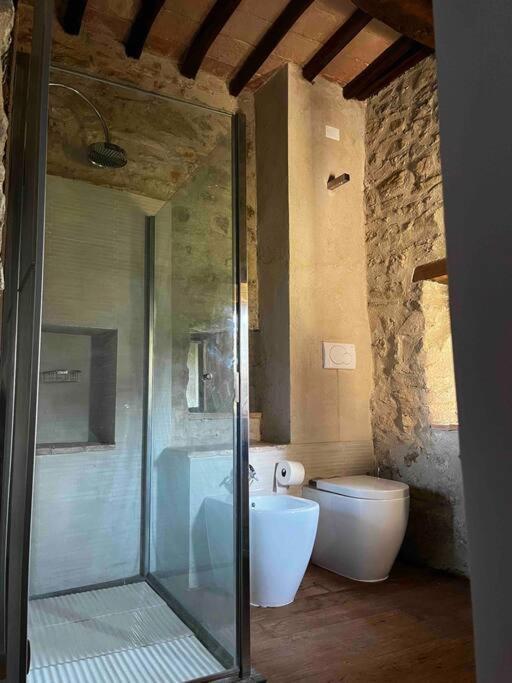 Medieval Tower In Umbria With Swimming Pool Montelagello Kültér fotó