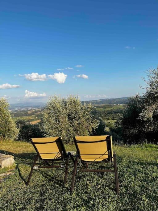 Medieval Tower In Umbria With Swimming Pool Montelagello Kültér fotó