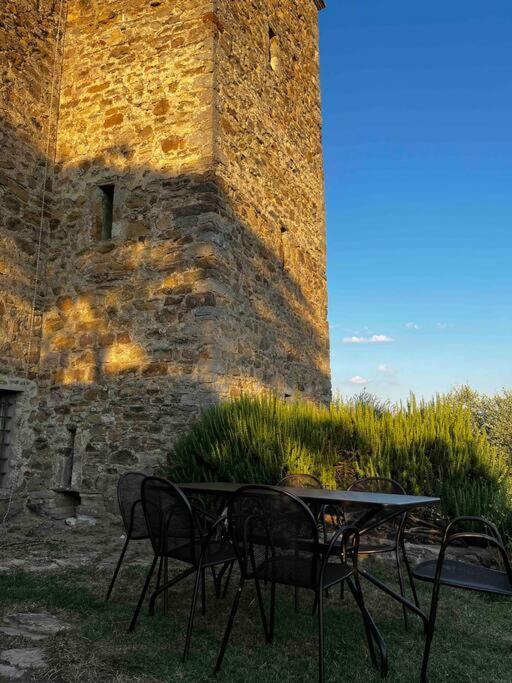 Medieval Tower In Umbria With Swimming Pool Montelagello Kültér fotó
